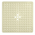 Bath Mat Non-Slip Suction Cups Quick-Drain Holes Machine Washable