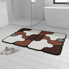 Bath Mat Padded Knit Diatomaceous Earth Quick-Drying