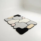 Bath Mat Padded Knit Diatomaceous Earth Quick-Drying