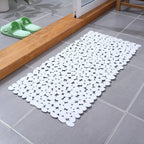 Bath Mat Pebble Texture Non-Slip Suction Cups