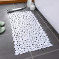 Bath Mat Pebble Texture Non-Slip Suction Cups
