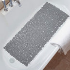 Bath Mat Pebble Texture Non-Slip Suction Cups