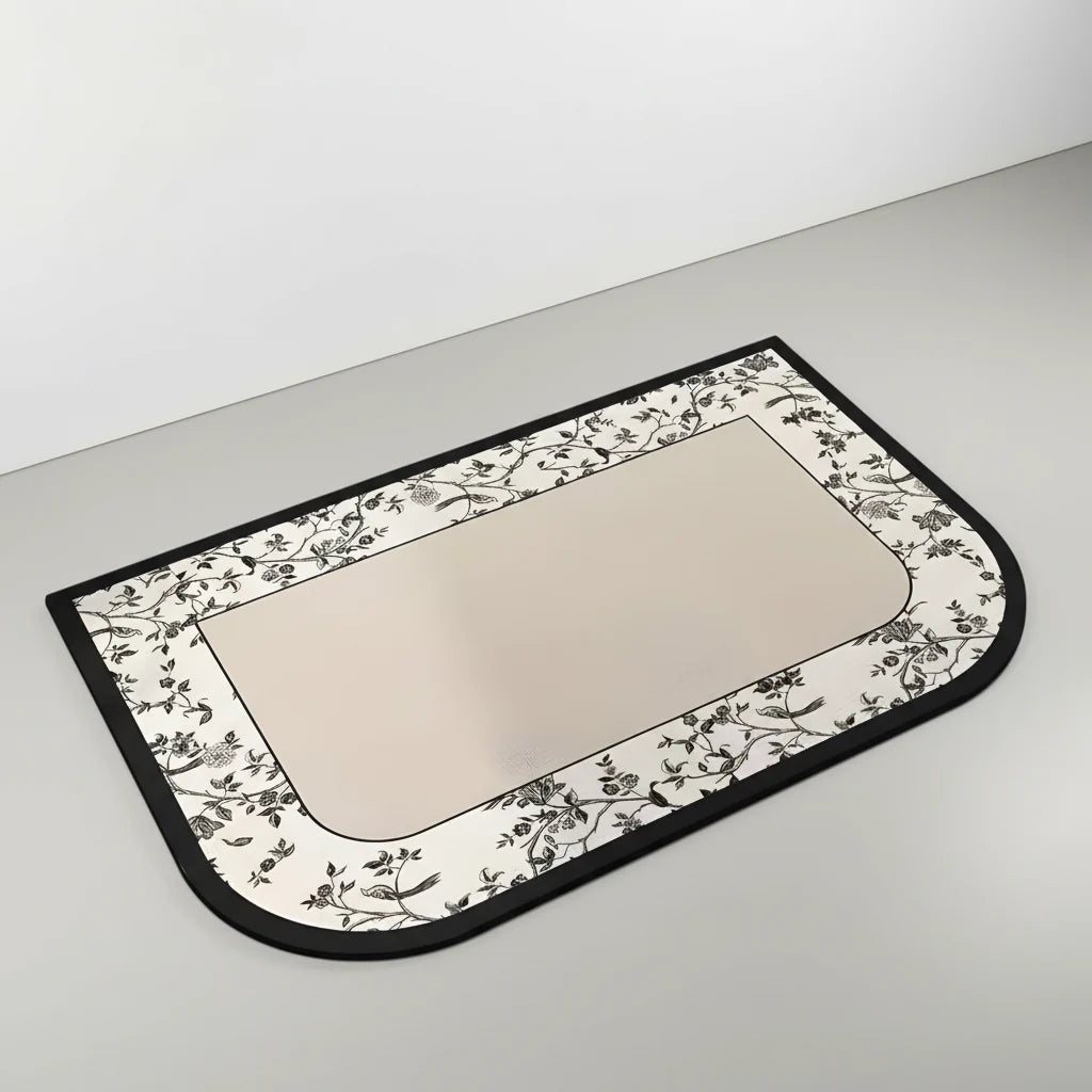 Bath Mat Plush & Absorbent Quick-Dry Non-Slip Backing