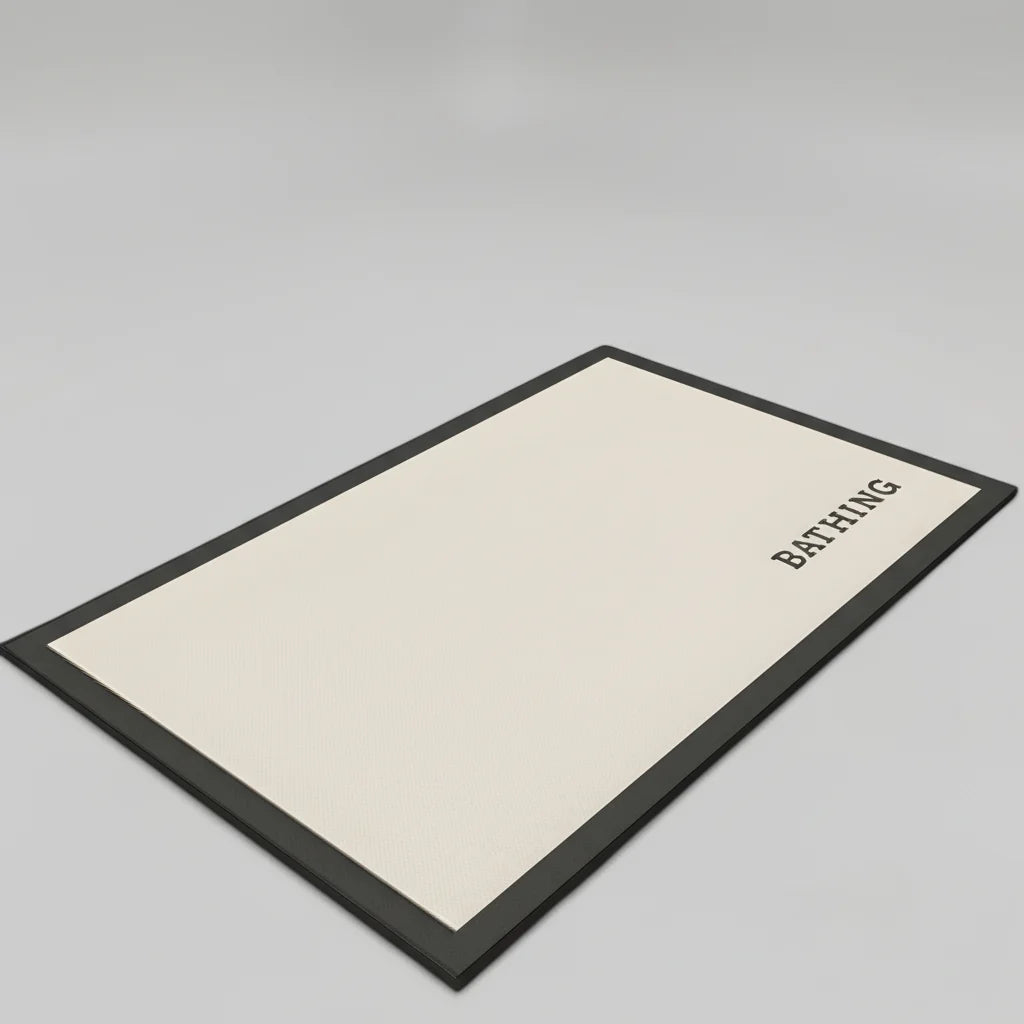 Bath Mat Plush & Absorbent Quick-Dry Non-Slip Backing