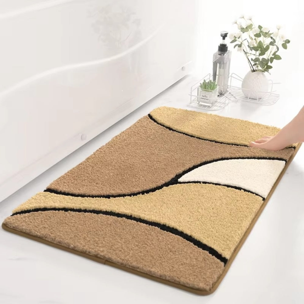 Bath Mat Plush Microfiber Non-Slip Backing