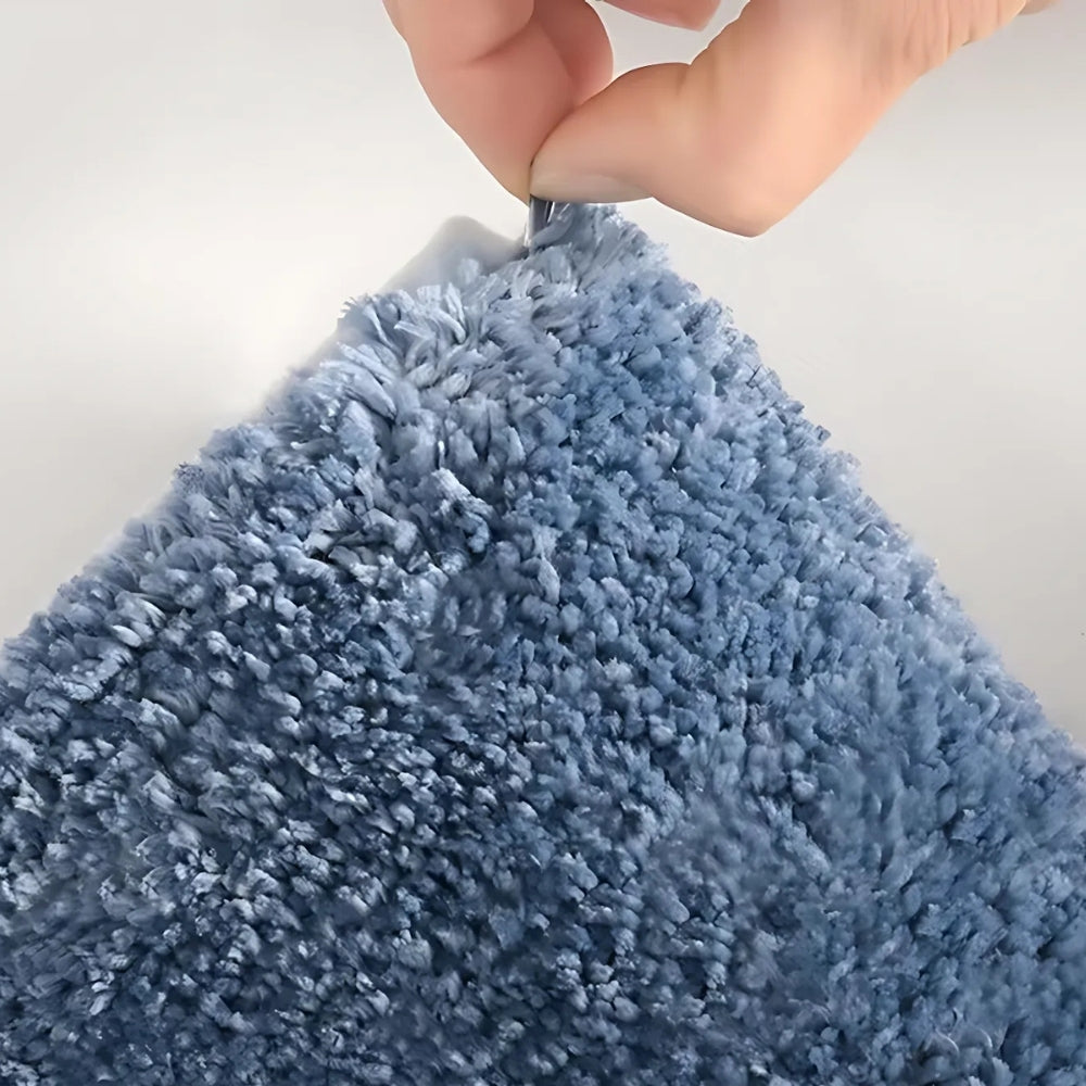 Bath Mat Plush Microfiber Non-Slip Backing