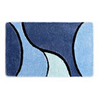 Bath Mat Plush Microfiber Non-Slip Backing