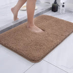 Bath Mat Plush Microfiber Non-Slip Backing Highly Absorbent