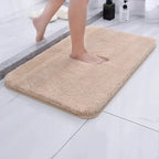 Bath Mat Plush Microfiber Non-Slip Backing Highly Absorbent