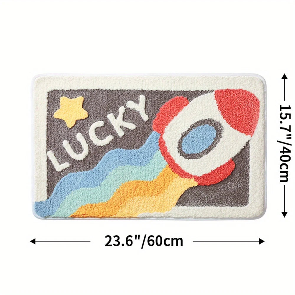 Bath Mat Plush Super Absorbent Anti-Slip