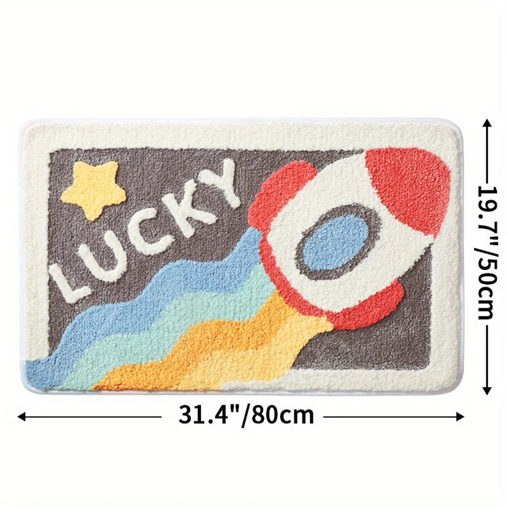 Bath Mat Plush Super Absorbent Anti-Slip