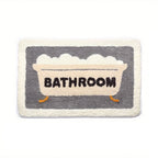 Bath Mat Plush Super Absorbent Anti-Slip