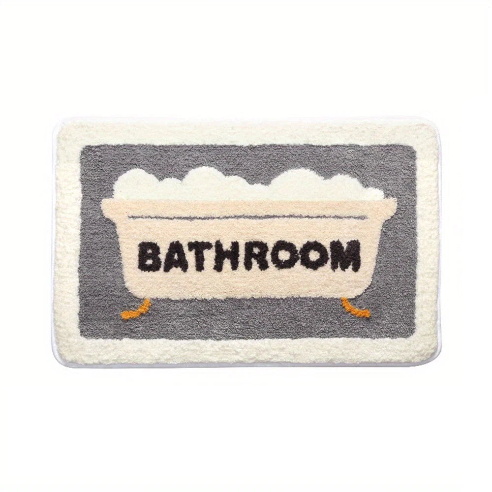 Bath Mat Plush Super Absorbent Anti-Slip