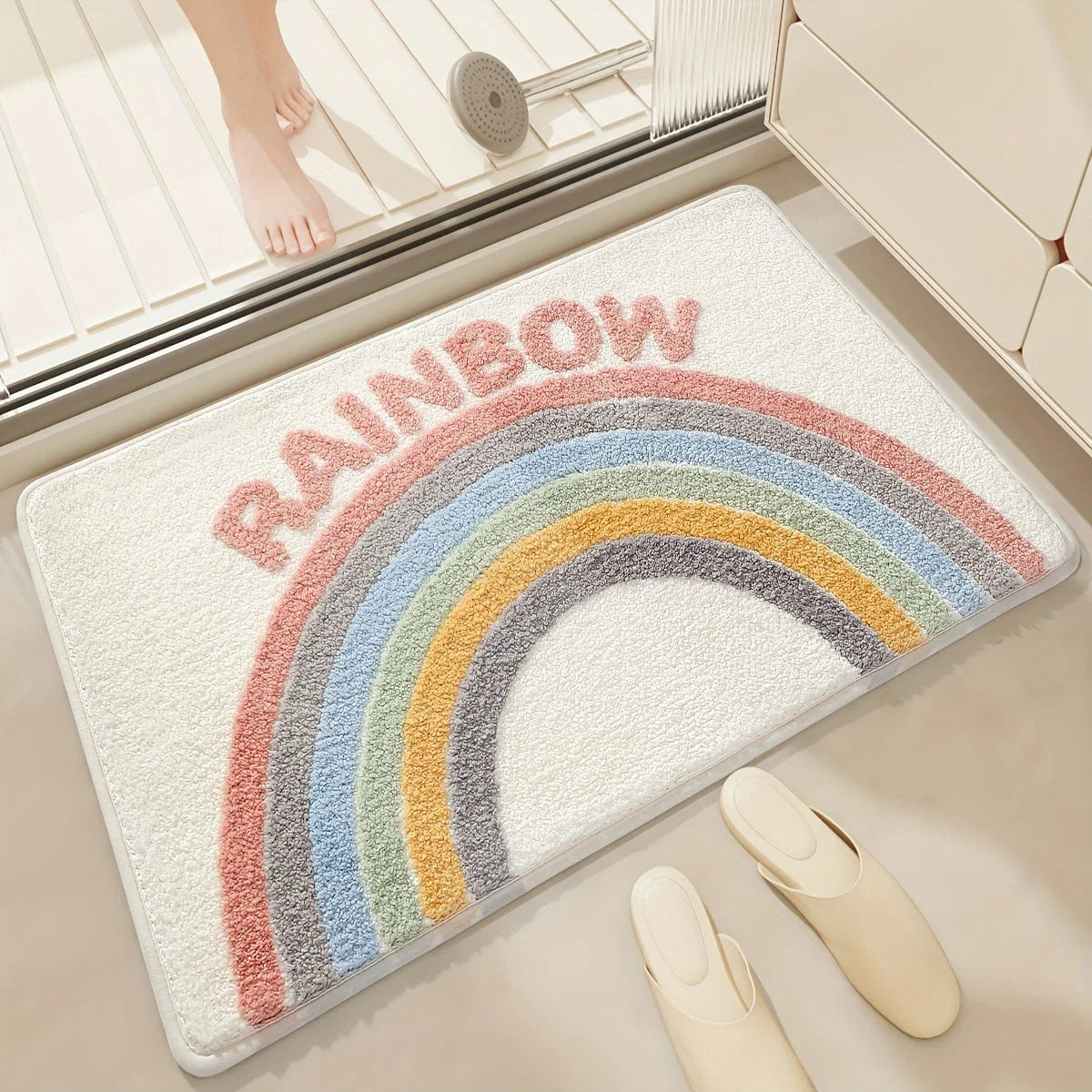 Bath Mat Plush Super Absorbent Anti-Slip