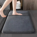 Bath Mat Plush Velvet Ultra Absorbent & Anti-Slip