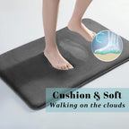 Bath Mat Plush Velvet Ultra Absorbent & Anti-Slip