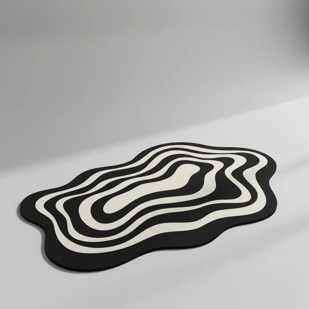 Bath Mat Quick-Absorbent Non-Slip 16 x 24 In