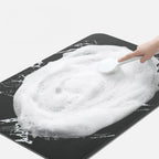 Bath Mat Quick-Dry Diatom Stone Non-Slip Rubber Base