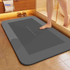 Bath Mat Quick-Drying & Extra Absorbent Anti-Slip Rubber Base