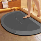 Bath Mat Quick-Drying & Extra Absorbent Anti-Slip Rubber Base