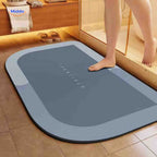 Bath Mat Quick-Drying & Extra Absorbent Anti-Slip Rubber Base