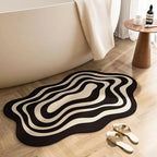 Bath Mat Quick-Drying Rubber Non-Slip Grip