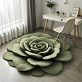 Bath Mat Rose Petal Microfiber Non-Slip Backing