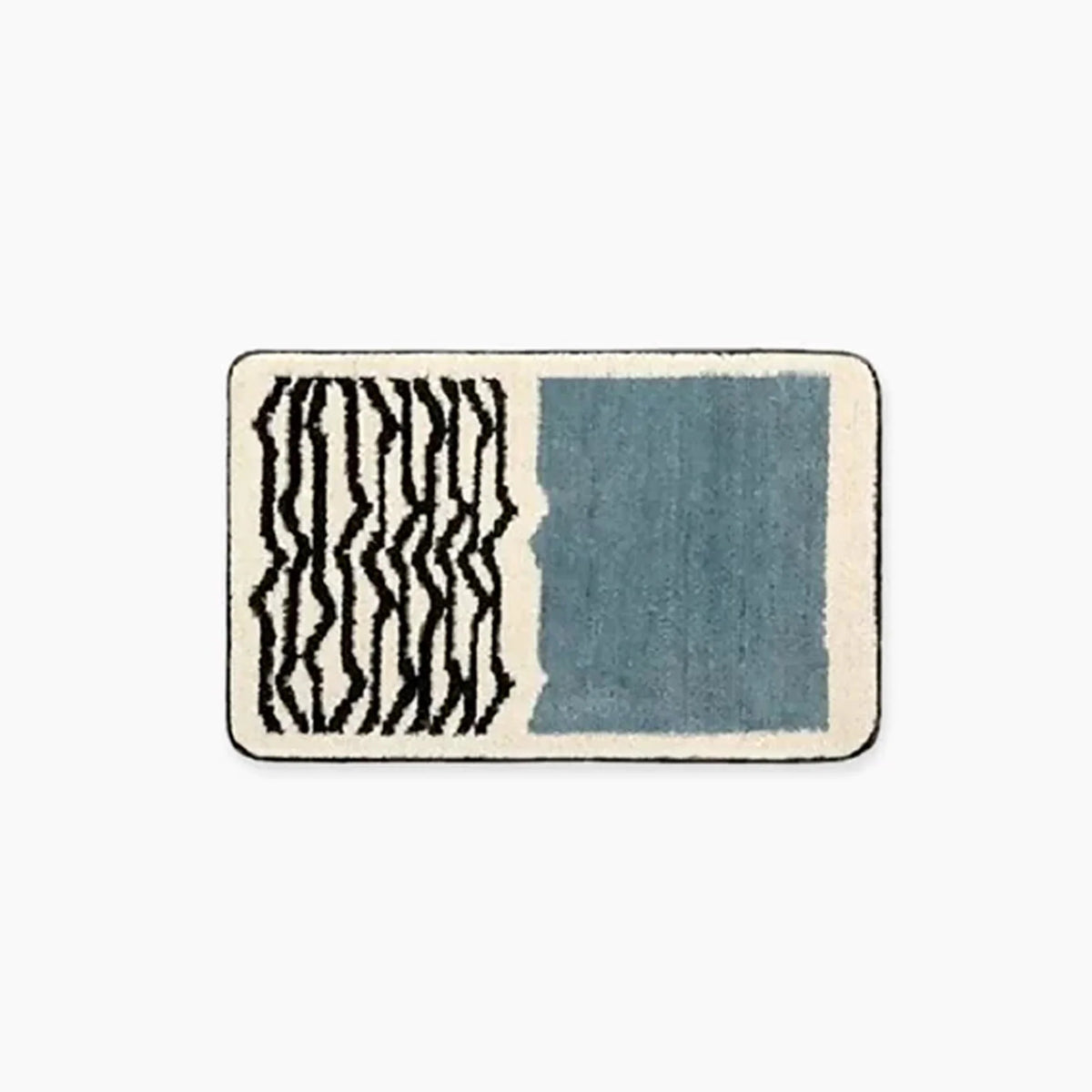 Bath Mat Soft Plush Non-Slip Nordic Design