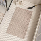 Bath Mat Suction Cup Grip & Quick Drainage