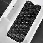 Bath Mat Suction Cups & Textured Surface Quick Drain