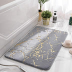 Bath Mat Super-Absorbent Microfiber Non-Slip Machine Washable