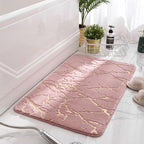 Bath Mat Super-Absorbent Microfiber Non-Slip Machine Washable