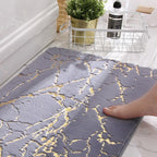 Bath Mat Super-Absorbent Microfiber Non-Slip Machine Washable