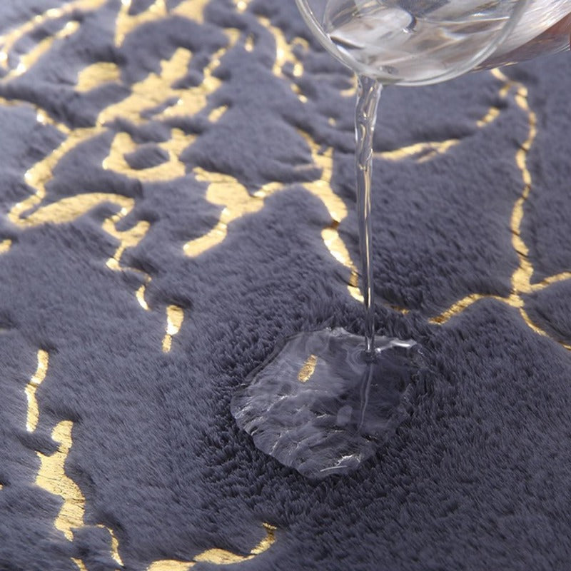 Bath Mat Super-Absorbent Microfiber Non-Slip Machine Washable