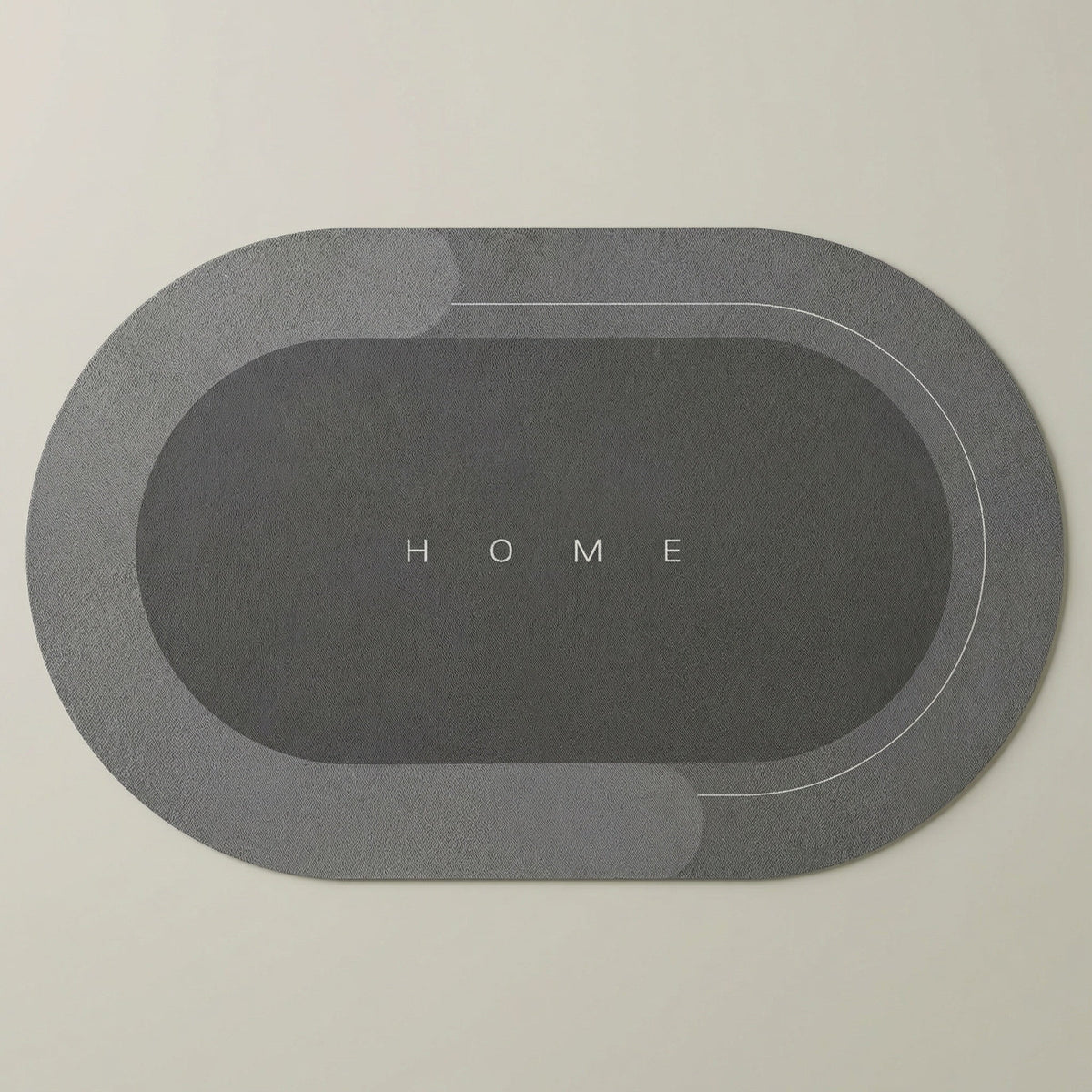 Bath Mat Super Absorbent Microfiber Quick-Dry Rubber Backing