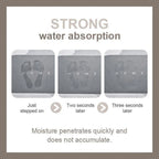 Bath Mat Super Absorbent Microfiber Quick-Dry Rubber Backing