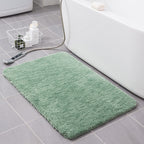 Bath Mat Ultra-Absorbent Quick-Dry Microfiber Non-Slip Backing