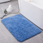 Bath Mat Ultra-Absorbent Quick-Dry Microfiber Non-Slip Backing