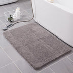 Bath Mat Ultra-Absorbent Quick-Dry Microfiber Non-Slip Backing