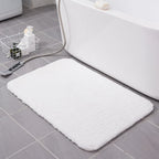 Bath Mat Ultra-Absorbent Quick-Dry Microfiber Non-Slip Backing
