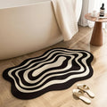 Bath Mat Ultra-Absorbent Quick-Dry Non-Slip Rubber Backing