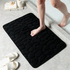 Bath Mat Ultra-Soft Microfiber Quick-Drying Non-Slip