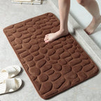 Bath Mat Ultra-Soft Microfiber Quick-Drying Non-Slip