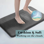 Bath Mat Velvet Suede Ultra Absorbent Anti-Slip