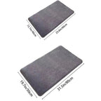 Bath Mat Velvet Suede Ultra Absorbent Anti-Slip