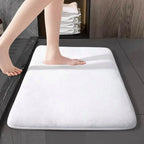 Bath Mat Velvet Suede Ultra Absorbent Anti-Slip