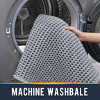 Bath Mat Waffle Texture Absorbent & Quick-Drying Non-Slip Backing
