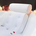 Bath Pillow Contoured Neck & Shoulder Support Quick-Dry Mesh