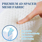 Bath Pillow Ergonomic 4D Neck & Back Support