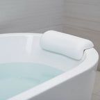 Bath Pillow Ergonomic Neck Support Anti-Slip Suction Cups